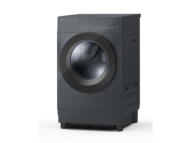 東芝、洗濯8kg/乾燥4kgで省スペースに設置できるドラム式洗濯乾燥機