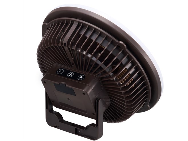コールマン、アウトドアに適したLEDライト付き多機能ファン2モデル