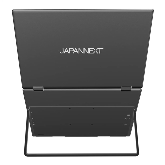 JAPANNEXT、2画面を採用した15.6型デュアルモバイルモニター「JN-DMD