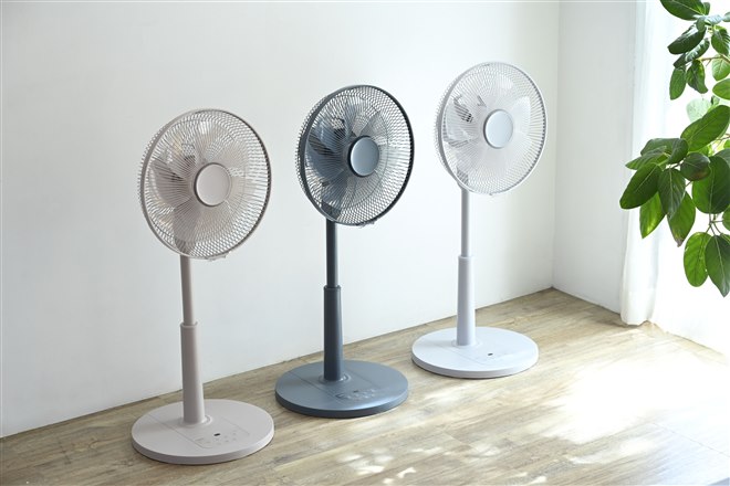 山善、USBやモバイルバッテリーから給電可能な扇風機/サーキュレーター