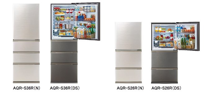 AQUA、自動製氷機能を新搭載した冷蔵庫「FREEZIA＋」2025年モデル