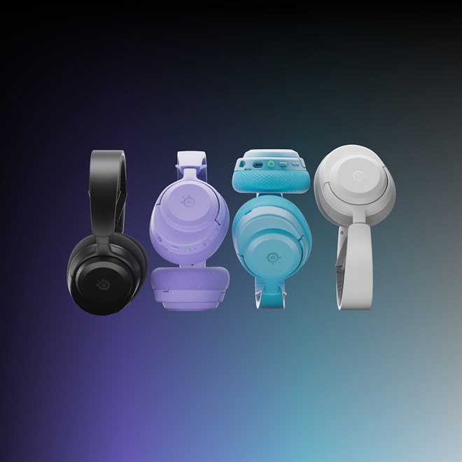 SteelSeries、4色のカラバリを揃えた軽量ワイヤレスヘッドセット
