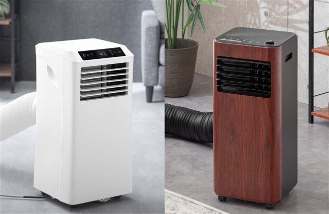 タンスのゲン、スポットクーラー「超強力猛暑対応モデル」「木目