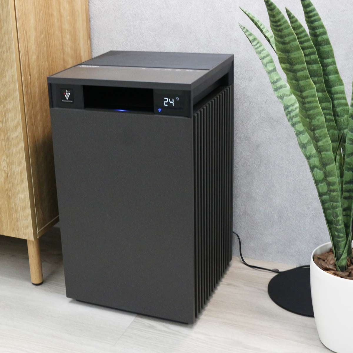 コンパクトなのに53畳に対応！「自動」運転の最小風量時の清浄性能が