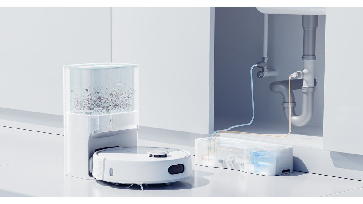ついに給排水も自動に！ 水道直結×手間ゼロの最上級ロボット掃除機