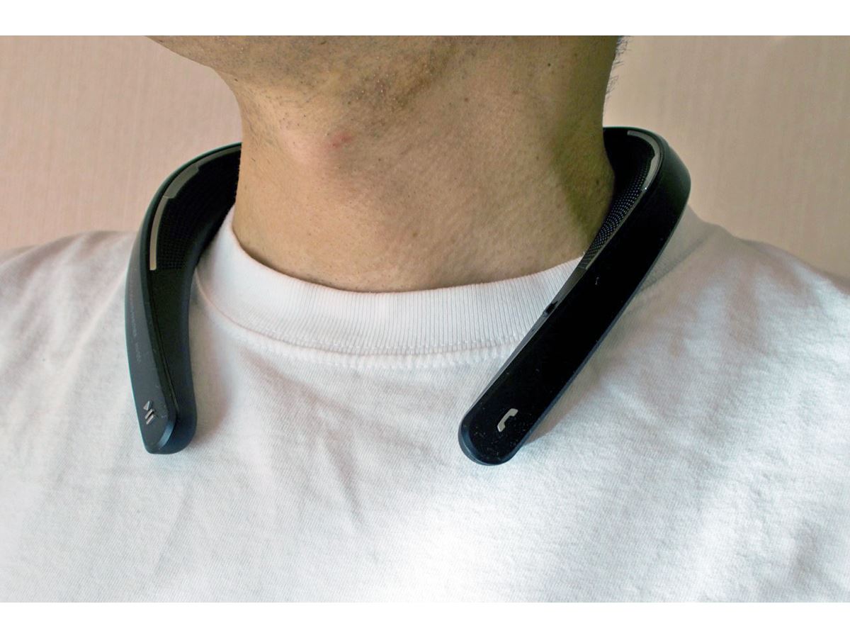 シャープ初のウェアラブルネックスピーカー「AN-SS1」は軽量＆高コスパ
