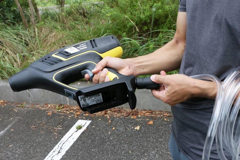 もっと洗浄したくなる！ バッテリーで稼働するケルヒャー