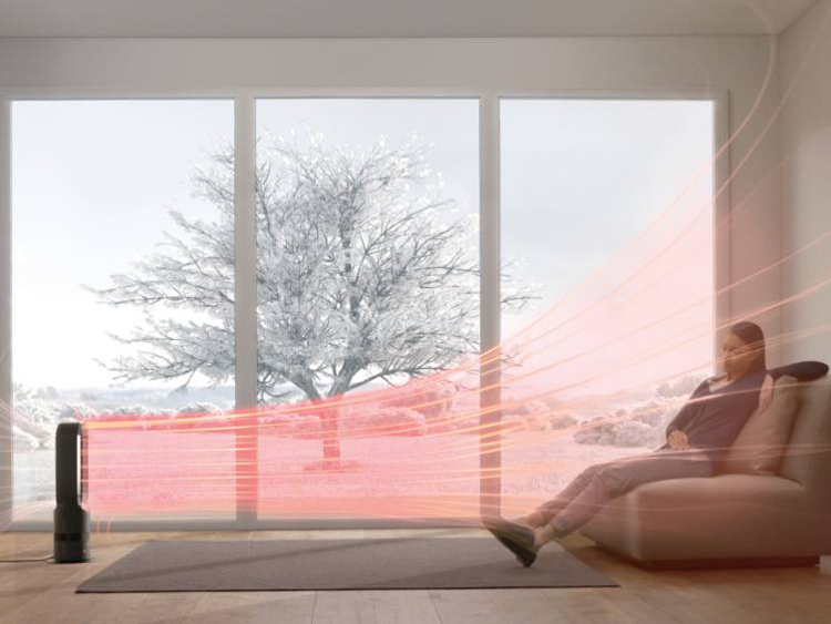 ダイソン Dyson Hot + Cool AM05 ファンヒーター [アイアン/サテン