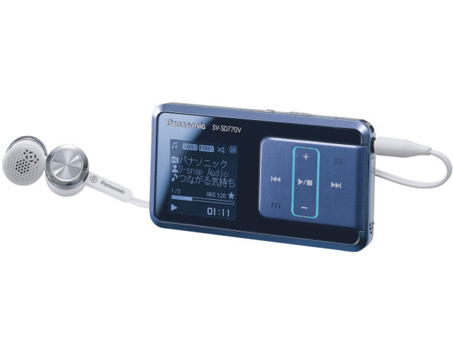 パナソニック D-snap Audio SV-SD770V 価格比較 - 価格.com