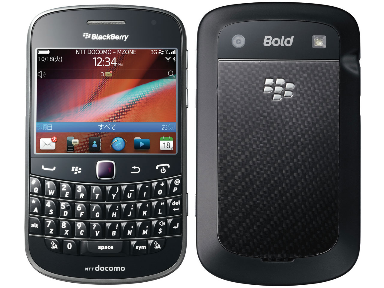 価格.com - BlackBerry Bold 9900 docomo [Charcoal Black] 価格比較