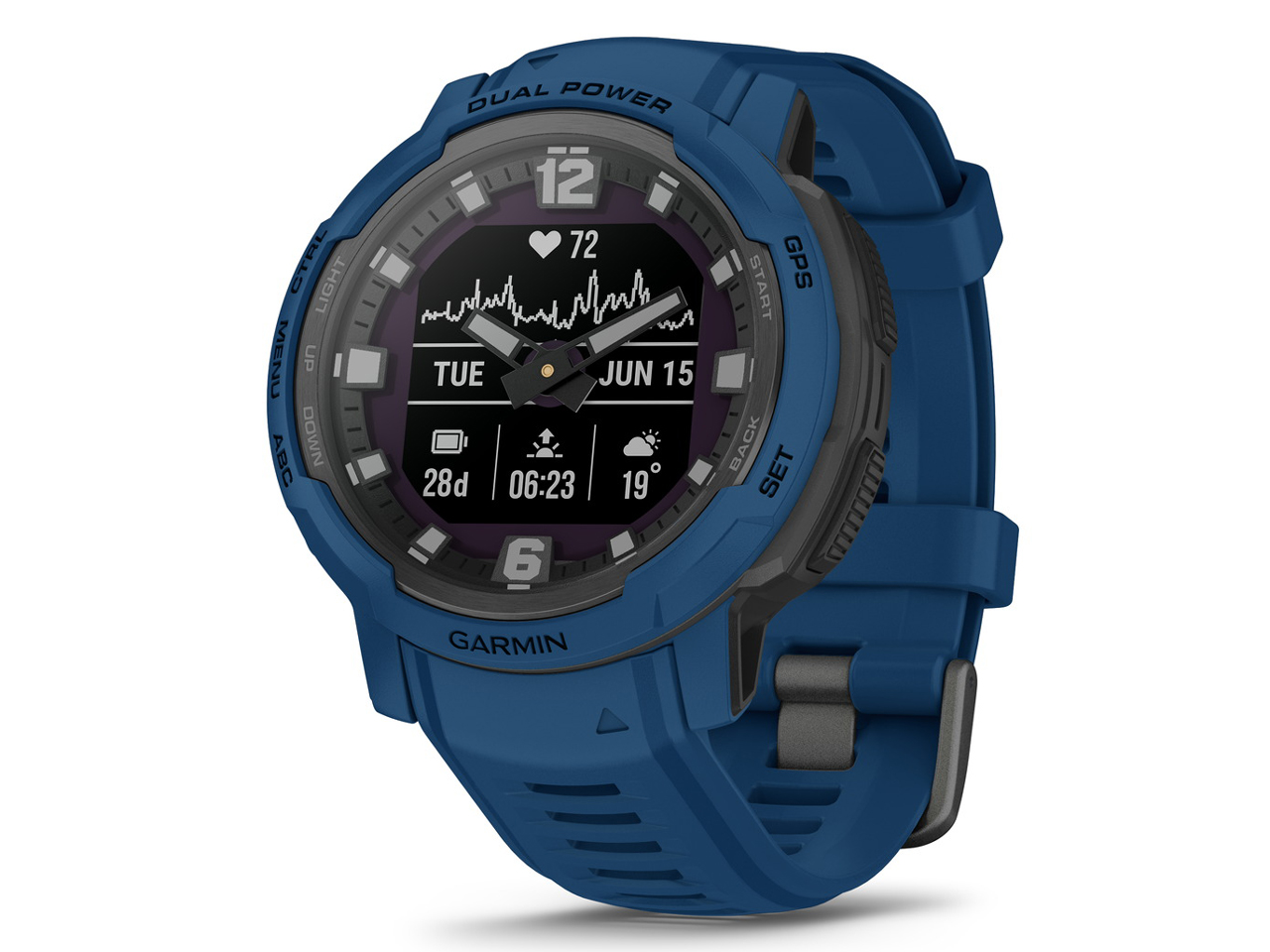 ガーミン Instinct Crossover Dual Power 価格比較 - 価格.com