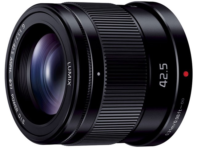 LUMIX G 42.5mm/F1.7 ASPH./POWER O.I.S. H-HS043-K [ブラック]の製品