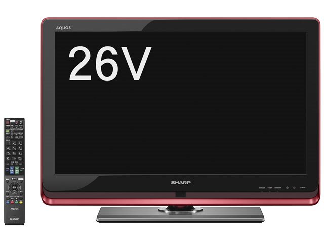LED AQUOS LC-26DZ3-R [26インチ レッド]の製品画像 - 価格.com