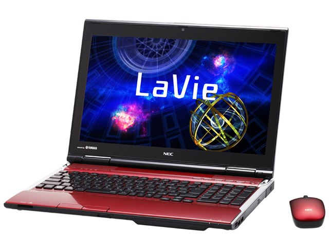 LaVie L LL750/HS6R PC-LL750HS6R [クリスタルレッド]の製品画像
