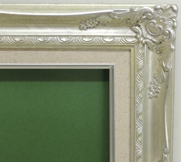 9232N F10号額縁 | シルバー - 額縁 - 激安通販 | 額のまつえだ / 油彩