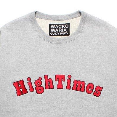 WACKO MARIA ワコマリア HIGH TIMES / HEAVY WEIGHT CREW NECK SWEAT