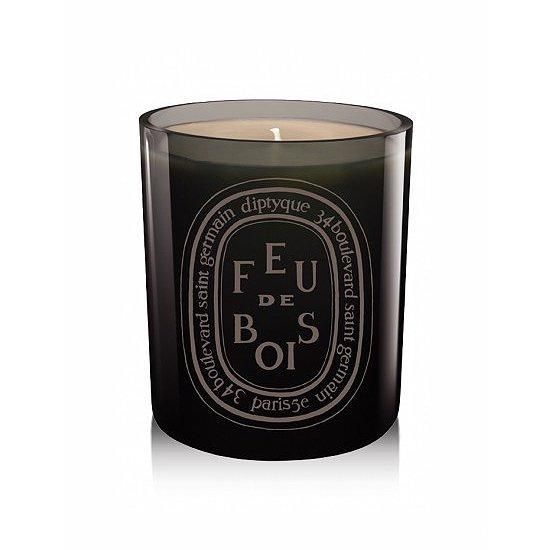 正規通販】diptyque カラーキャンドル FEU DE BOIS(フドゥボア/たきぎ