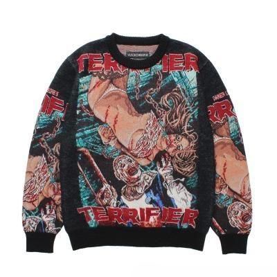 TERRIFIER / MOHAIR JACQUARD KNIT SWEATER -WACKO MARIA(ワコマリア