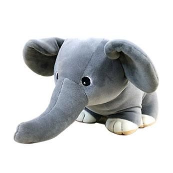 ぷにゅZOO ゾウ(グレー) M - ぬいぐるみメーカーTAKE OFFの公式