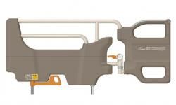 パラマウントベッド専用】スイングアーム介助バー KS-099A