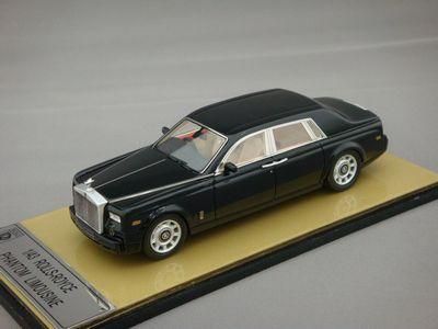 1/43 ロールスロイス ファントム リムジン （ブラック） - ミニカー