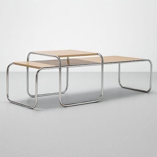 マルセル・ブロイヤー/Lassioラッシオテーブル【S+Lサイズセット