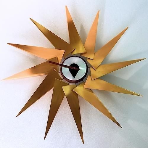 ジョージ・ネルソン/TurbineClockタービンクロック【銅板