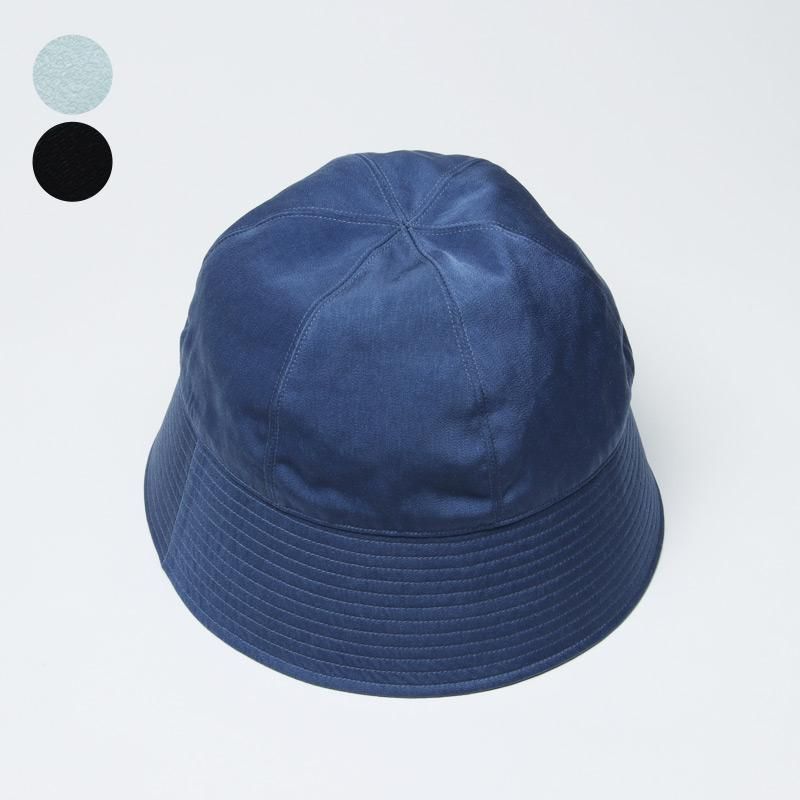 KIJIMA TAKAYUKI (キジマタカユキ) CUPRO POLY SATIN SAILOR HAT