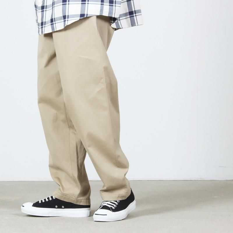 YAECA (ヤエカ) M チノパンツ ワイドテーパード Chino Trousers Wide