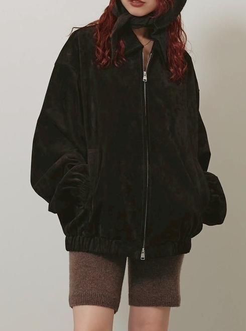 TODAYFUL (トゥデイフル）Suede Zip Blouson☆ 26秋冬予約【12620204