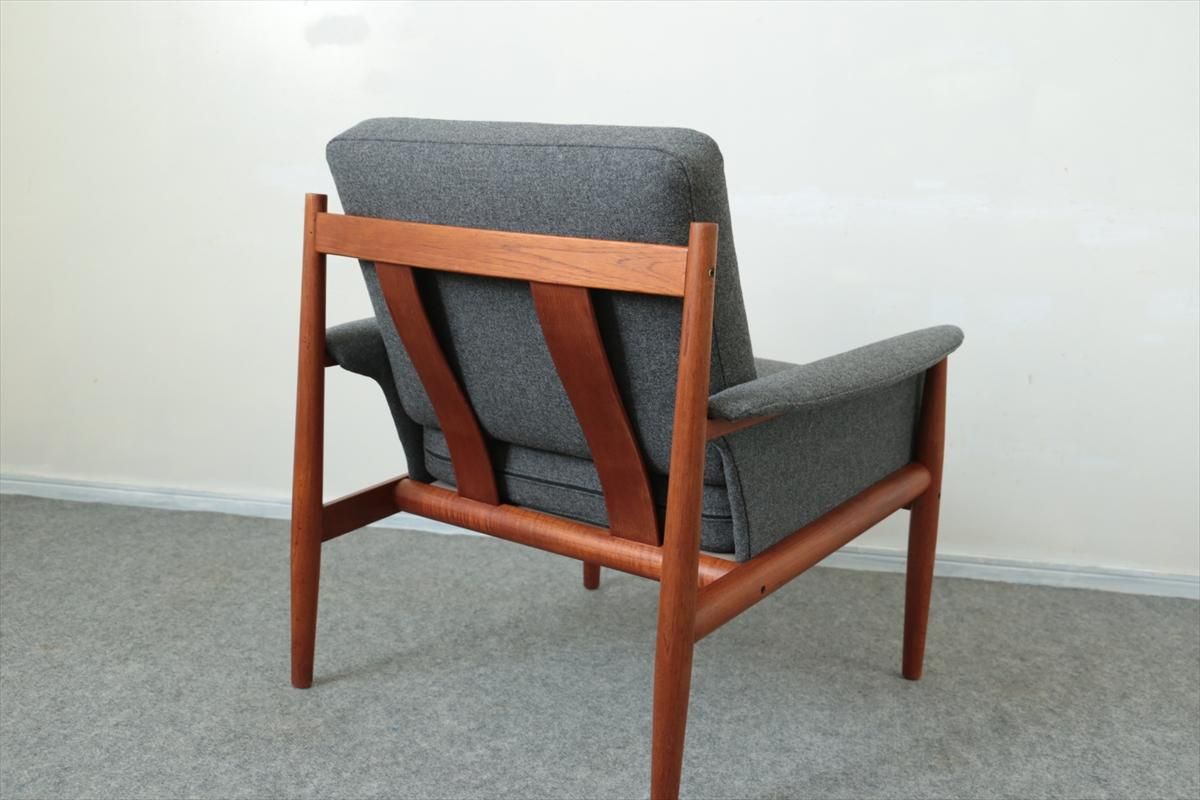 Grete Jalkグレーテ・ヤルク「model168」/ソファ(チーク・GY）/I139-43