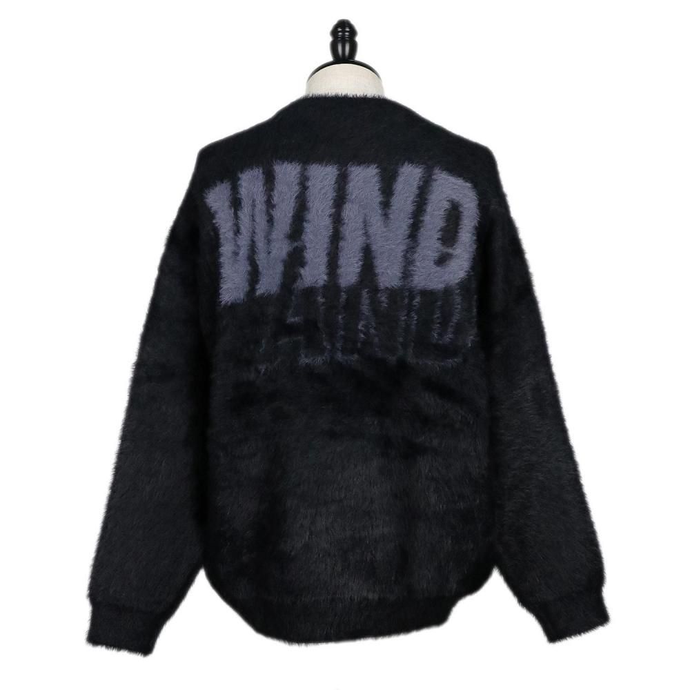 WIND AND SEAウィンダンシーShaggy BIGSEA Knit Sweater 02 - AT WORK