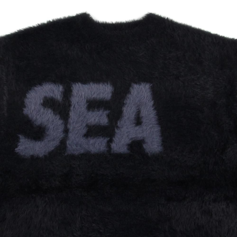 WIND AND SEAウィンダンシーShaggy BIGSEA Knit Sweater 02 - AT WORK