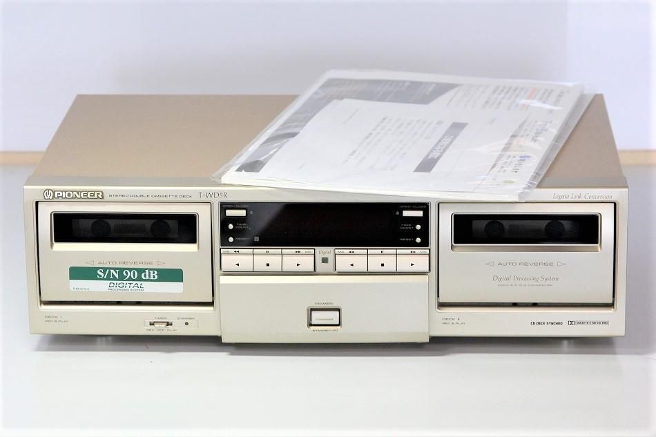 T-WD5R｜Pioneer パイオニア Wカセットデッキ-中古オーディオ