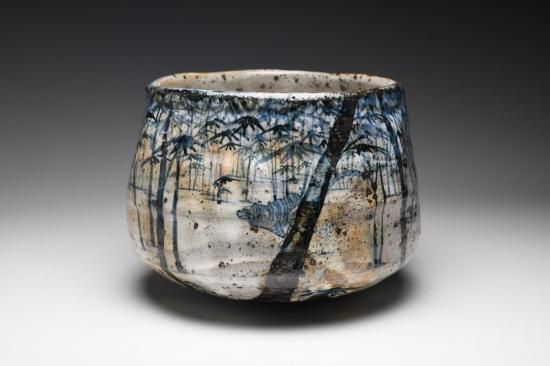 池田省吾／粉引竹林茶盌018 IKEDA Shogo / Kohikichikurin chawan 018