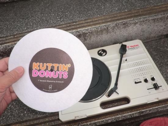 7インチ・スリップマット「Dr-Suzuki」スクラッチ用/ディスジャム渋谷