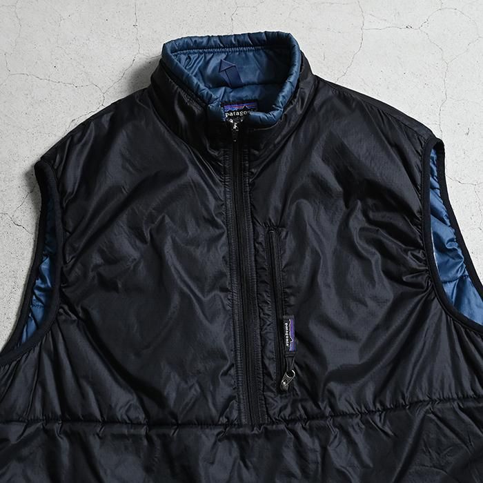 PATAGONIA PUFFBALL VEST（'00/BLACK/LARGE） - 古着屋 ｜ mushroom