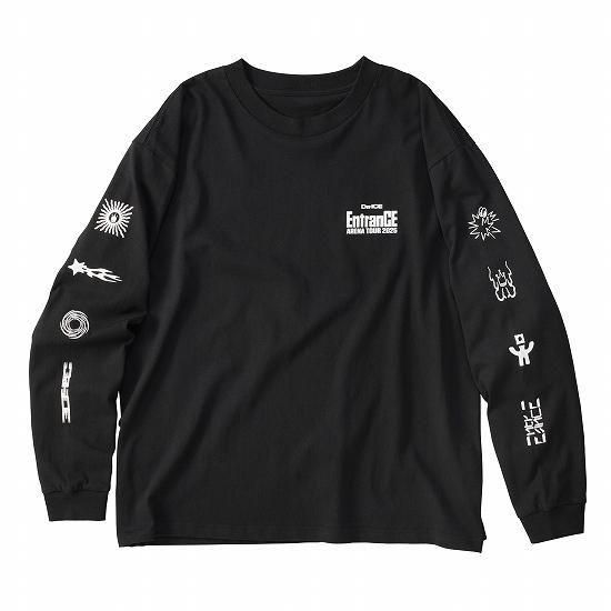 ロングスリーブTシャツ BLACK【Da-iCE ARENA TOUR 2025 -EntranCE