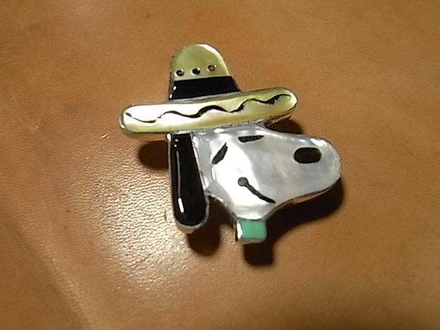 Zuni ズニ族ピーナッツバングル スヌーピー