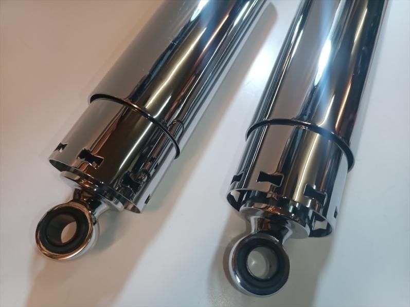 リアサスペンション フルカバー 12インチ ショベルビッグツイン 1973