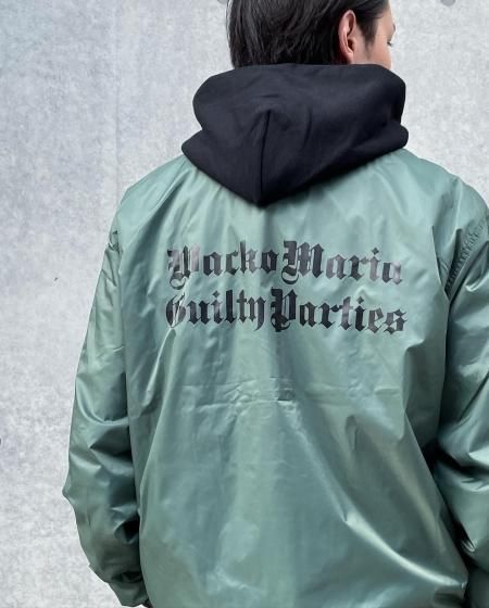 WACKO MARIA (ワコマリア) COACH JACKET(コーチジャケット) GREEN