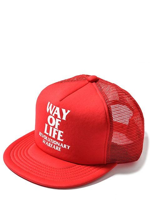 WAY OF LIFE MESH CAP - 【MODERATE GENERALLY-モデレイトジェネラリー