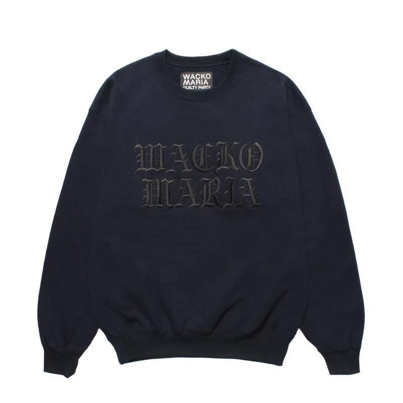 HEAVY WEIGHT SWEAT SHIRT(25FW-WMC-SS05 NAVY) | WACKO MARIA