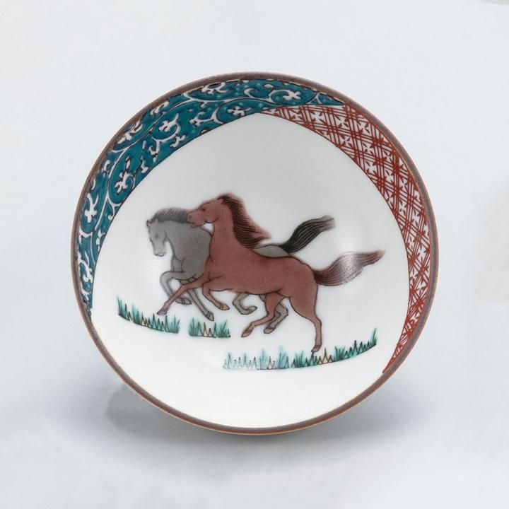 盃 馬 - 和食器の通販なら九谷焼専門店の陶らいふ