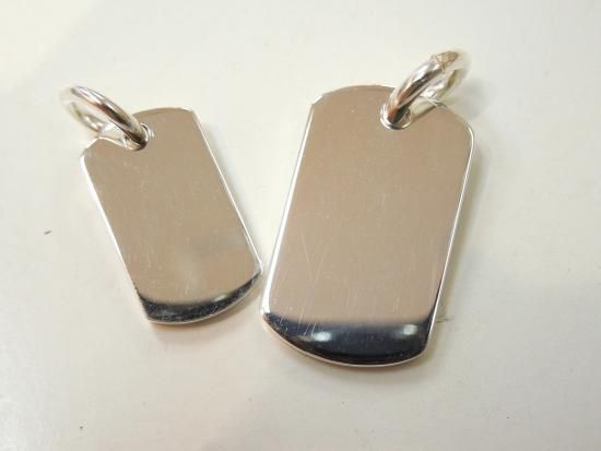 プレート,ドッグタグ,ペンダント,シルバーネックレス,925 シルバー製