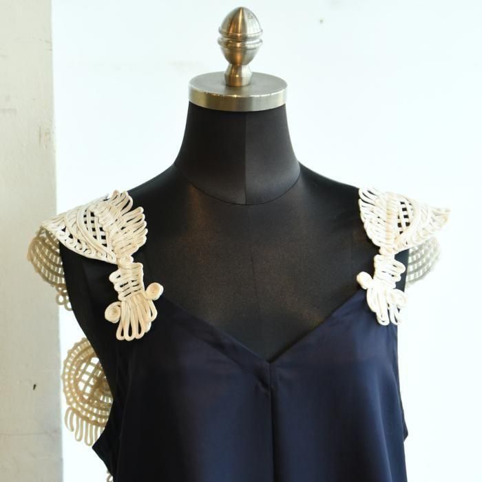 FUMIE=TANAKA フミエタナカ code shoulder cam コードショルダーキャミ