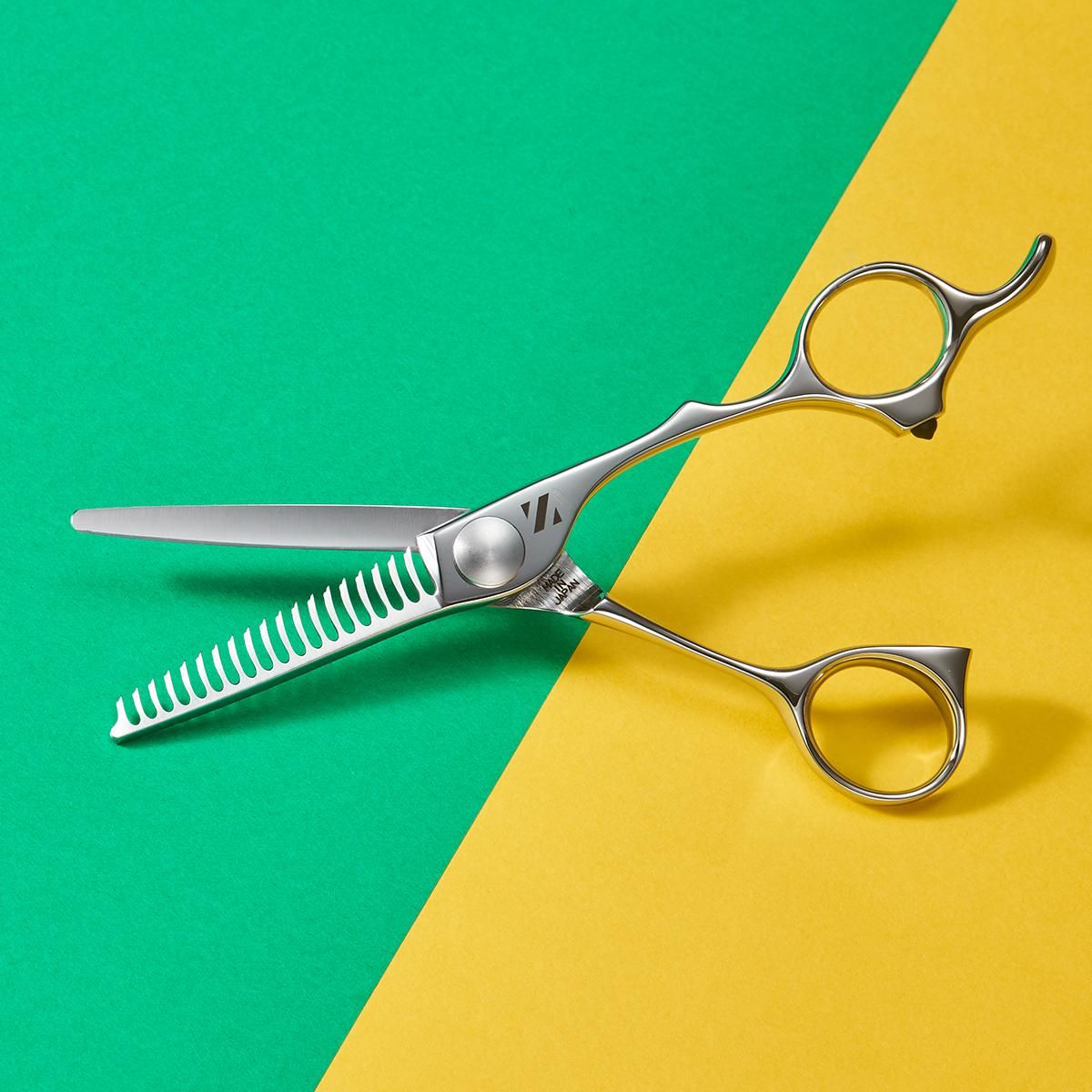 プロ用セニングシザー10%美理容師スキバサミはさみ切れ味抜群すき