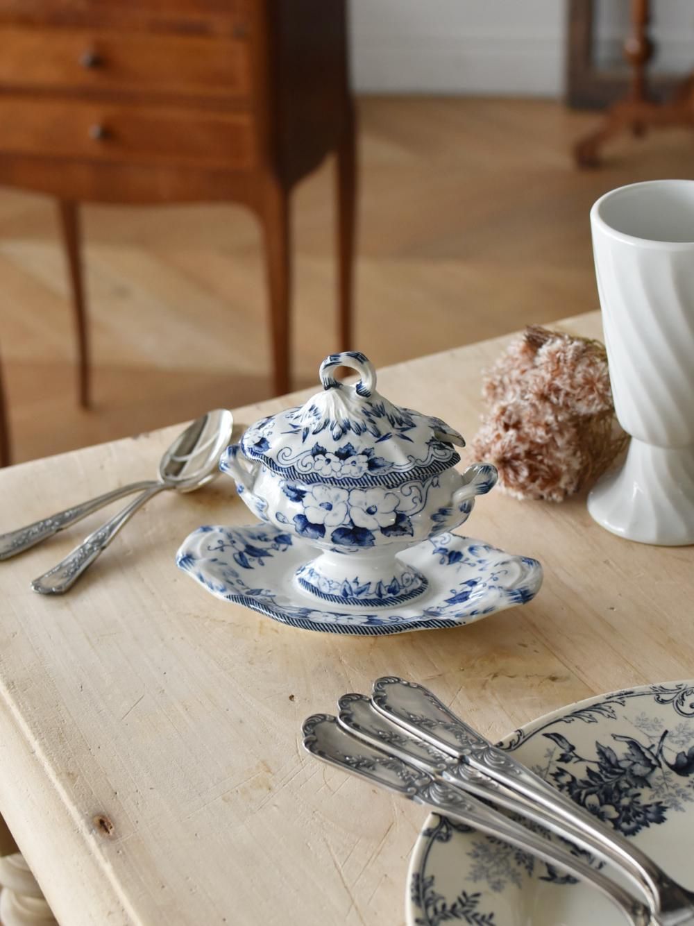 フランスアンティーク雑貨 ムタディエール.4 マスタードポット