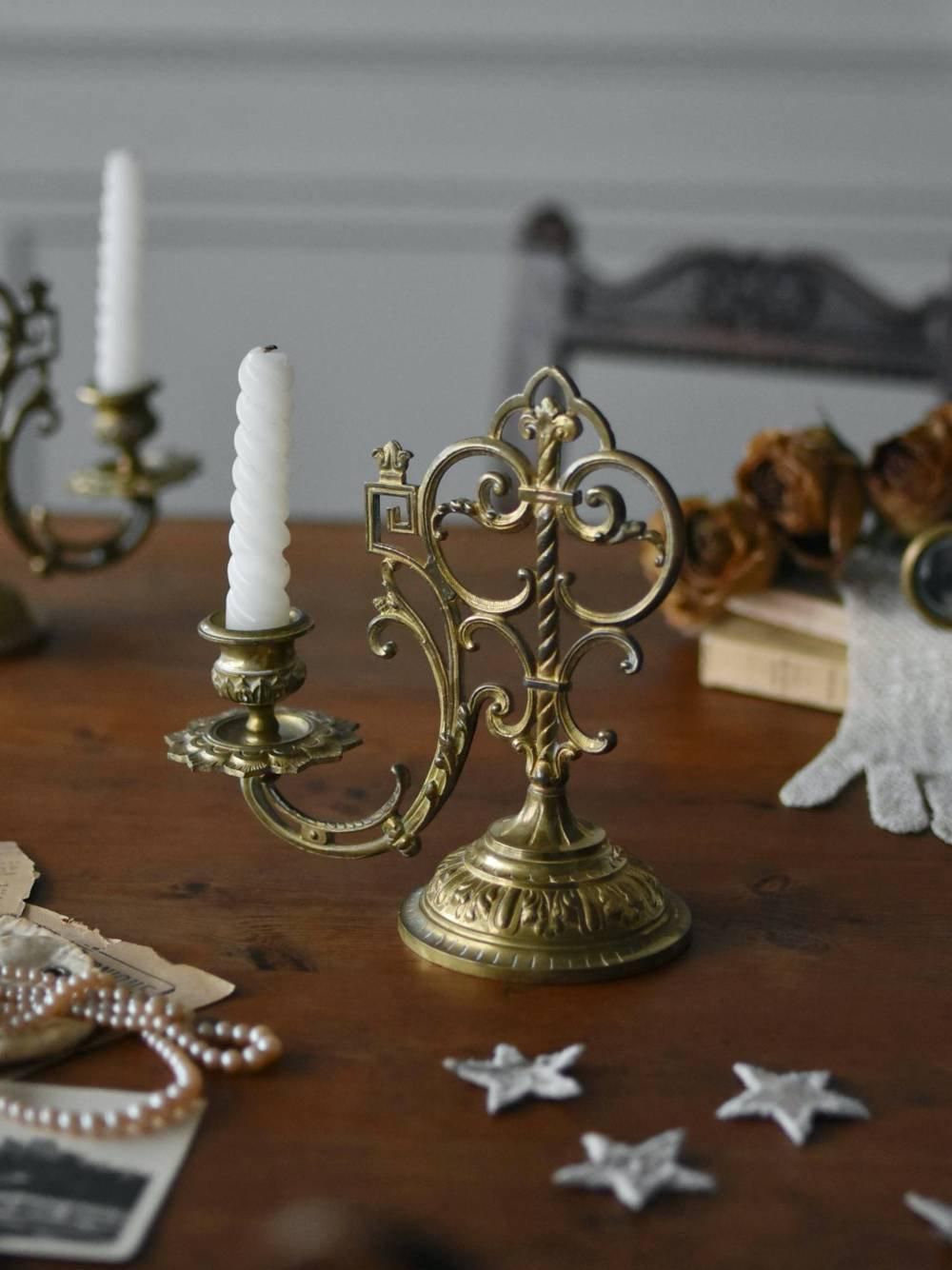 キャンドルスタンド.13B アンティーク フランス 燭台