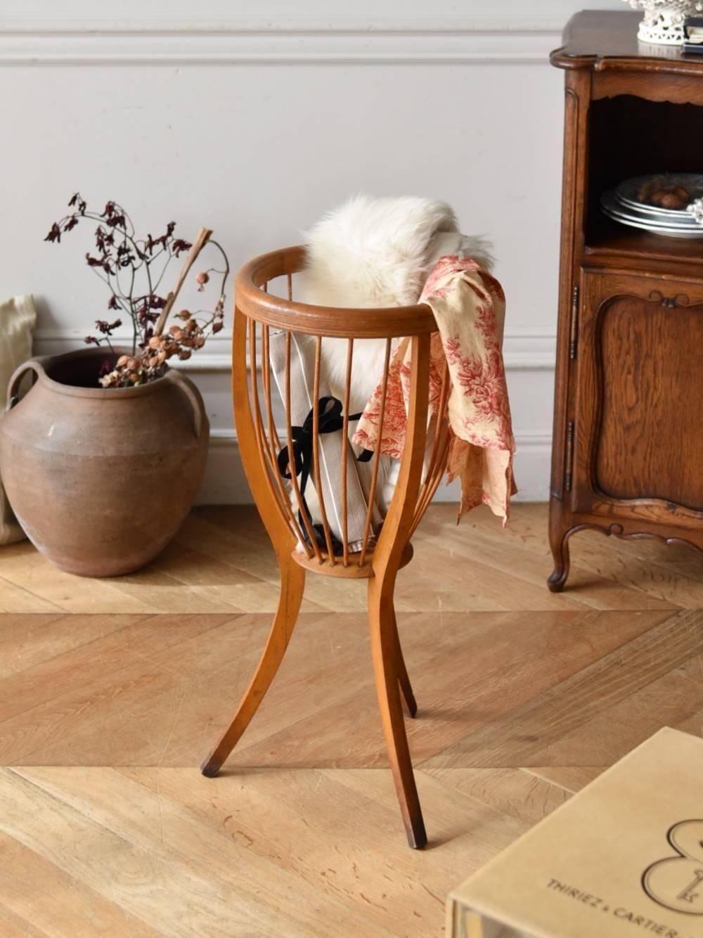 ソーイングスタンド.8 フランスアンティーク家具 収納ボックス 裁縫